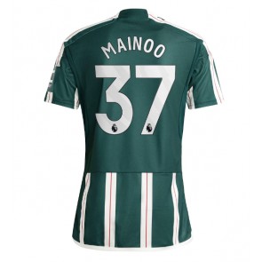 Manchester United Kobbie Mainoo #37 Replica Away Stadium Shirt 2023-24 Short Sleeve